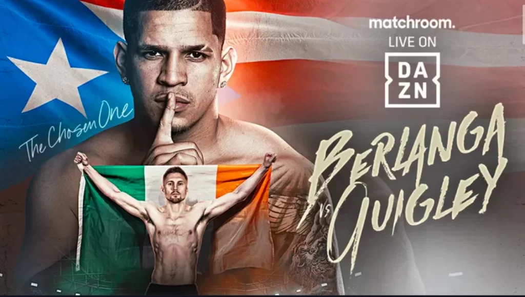 Dazn Boxing Berlanga Vs Quigley