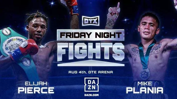 Dazn Boxing Pierce Vs Plania PPV