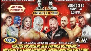 CMLL HOMENAJE A DOS LEYENDAS 2024 3/29/24 – March 29th 2024