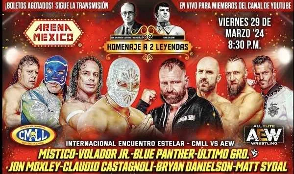 CMLL HOMENAJE A DOS LEYENDAS 2024 3/29/24