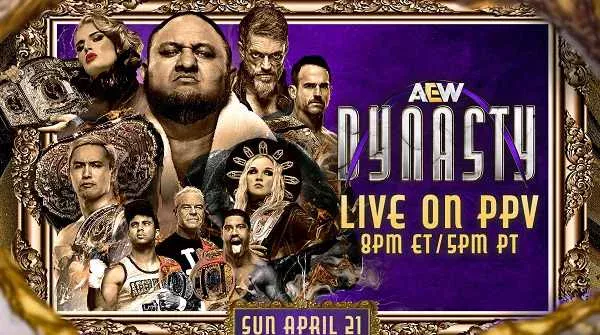 AEW Dynasty 2024 PPV 4/21/24