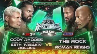 WWE WrestleMania XL 2024 Day 1 Saturday PPV 4/6/24 – April 6th 2024