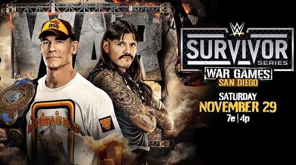 WWE Survivor Series 2025 WarGames PPV 11/29/25