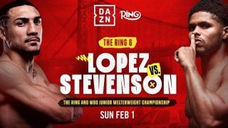 Lopez vs Stevenson 1/31/26 – January 31st 2026